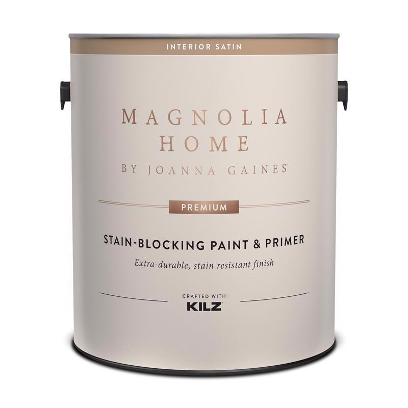 Magnolia Home by Joanna Gaines Satin Tint Base Base 3 Paint and Primer Interior 1 gal, Pack of 4