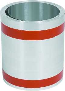 Amerimax 68010 Roll Valley Flashing, 50 ft OAL, 10 in OAW, Aluminum
