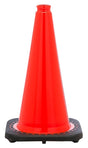 JBC Revolution RS Series RS70032C Traffic Safety Cone, 28 in H Cone, Fluorescent Orange Cone