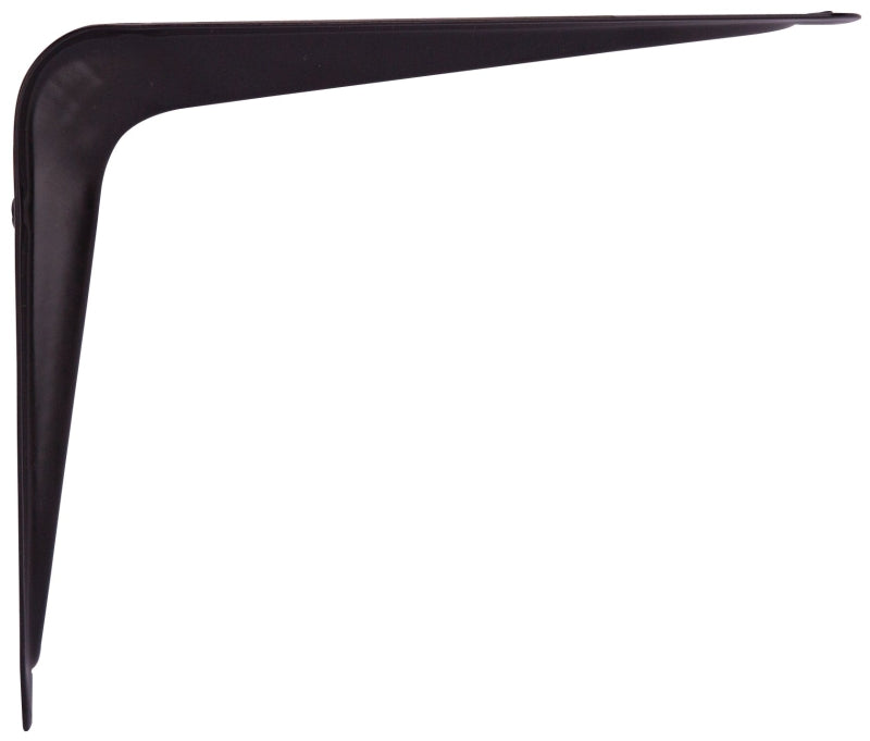 ProSource 21137BK-PS Shelf Bracket, 40 lb/Pair, 5 in L, 4 in H, Steel, Black, Pack of 20