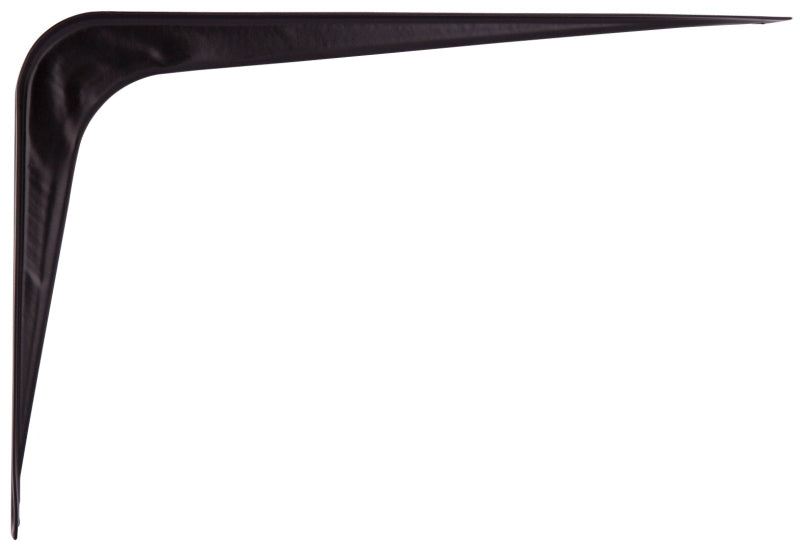 ProSource 21139BK-PS Shelf Bracket, 95 lb/Pair, 8 in L, 6 in H, Steel, Black, Pack of 20