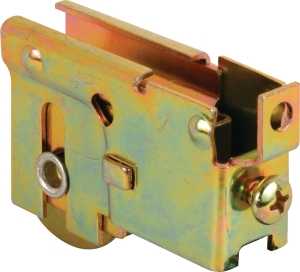 Prime-Line D 1811 Roller Assembly, 2-5/16 in L x 3/4 in W x 1-3/16 in H Dimensions, 1-1/4 in Dia Roller, Steel, F-Tab