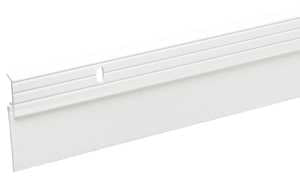 Frost King A79WHA Premium Door Sweep, 36 in L, 2 in W, Aluminum Flange, Rubber Insert