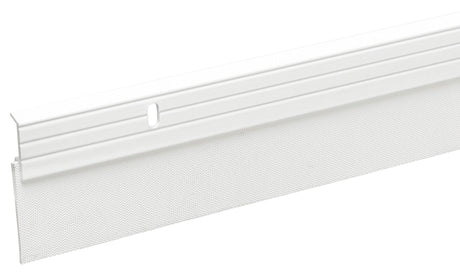 Frost King A79WHA Premium Door Sweep, 36 in L, 2 in W, Aluminum Flange, Rubber Insert