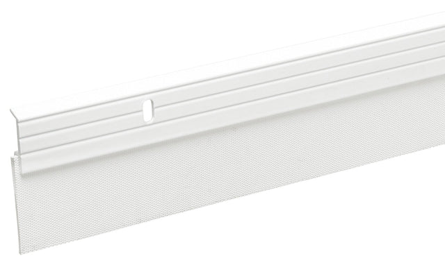 Frost King A79WHA Premium Door Sweep, 36 in L, 2 in W, Aluminum Flange, Rubber Insert