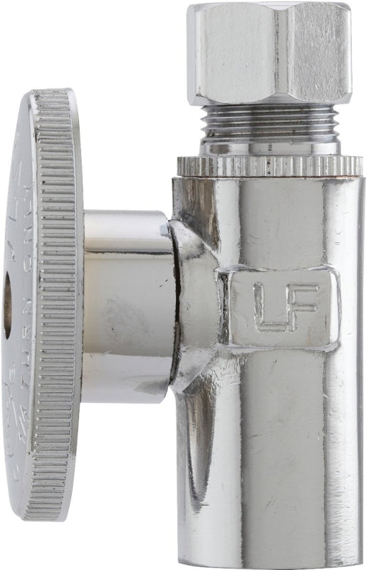 Plumb Pak PP61-1PCLF Shut-Off Valve, 1/2 x 1/2 in Connection, Sweat x Compression
