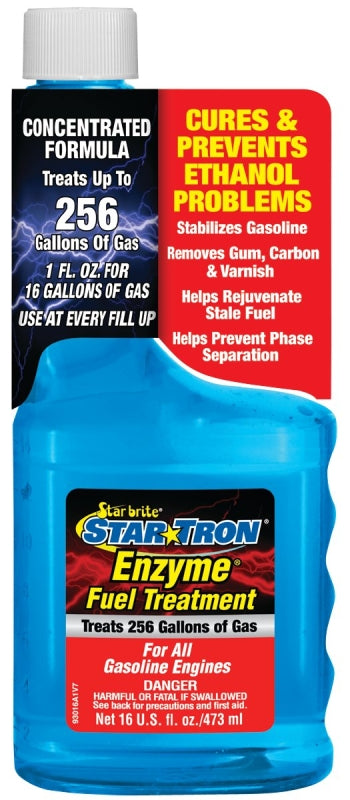 Star brite Star Tron Series 93016 Enzyme Fuel Treatment, 16 oz Bottle