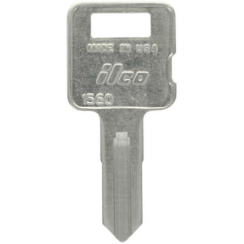 HILLMAN Traditional Key House/Office Universal Key Blank Single, Pack of 10