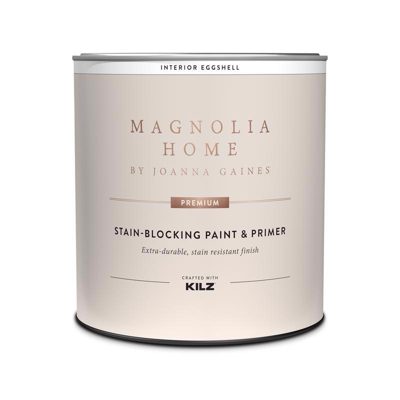 Magnolia Home by Joanna Gaines Eggshell Tint Base Base 3 Paint and Primer Interior 1 qt, Pack of 6
