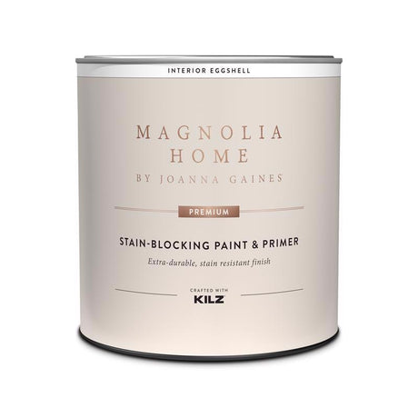 Magnolia Home by Joanna Gaines Eggshell Tint Base Base 3 Paint and Primer Interior 1 qt, Pack of 6