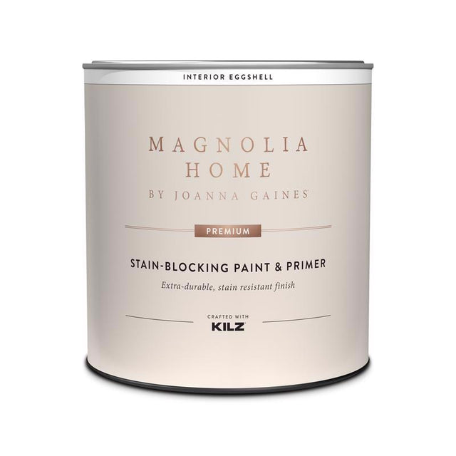 Magnolia Home by Joanna Gaines Eggshell Tint Base Base 3 Paint and Primer Interior 1 qt, Pack of 6