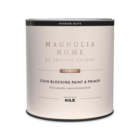 Magnolia Home by Joanna Gaines Matte Tint Base Base 3 Paint and Primer Interior 1 qt, Pack of 6