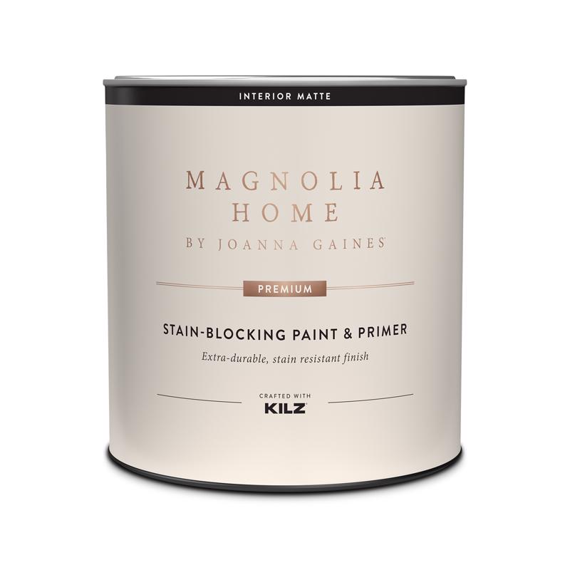 Magnolia Home by Joanna Gaines Matte Tint Base Base 1 Paint and Primer Interior 1 qt, Pack of 6