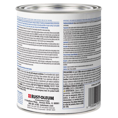 Rust-Oleum Stops Rust Indoor and Outdoor Satin Black Oil-Based Enamel Protective Paint 0.5 pt