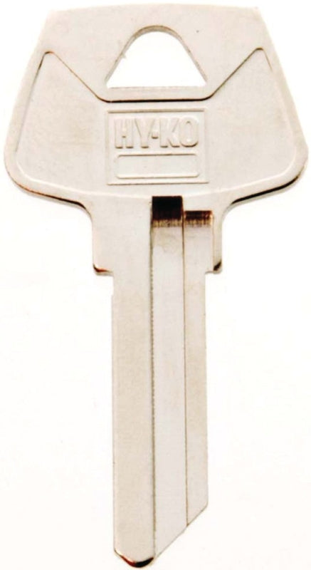 Hy-Ko 11010S16 Key Blank, Brass, Nickel, For: Sargent Cabinet, House Locks and Padlocks, S16 Key Number, Pack of 10