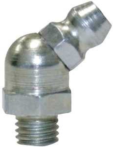 LubriMatic 11-105 Grease Fitting, 53/64 in L, 1/4-28