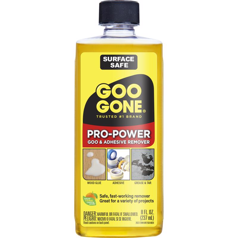 Goo Gone Pro-Power Liquid Adhesive Remover 8 oz, Pack of 12