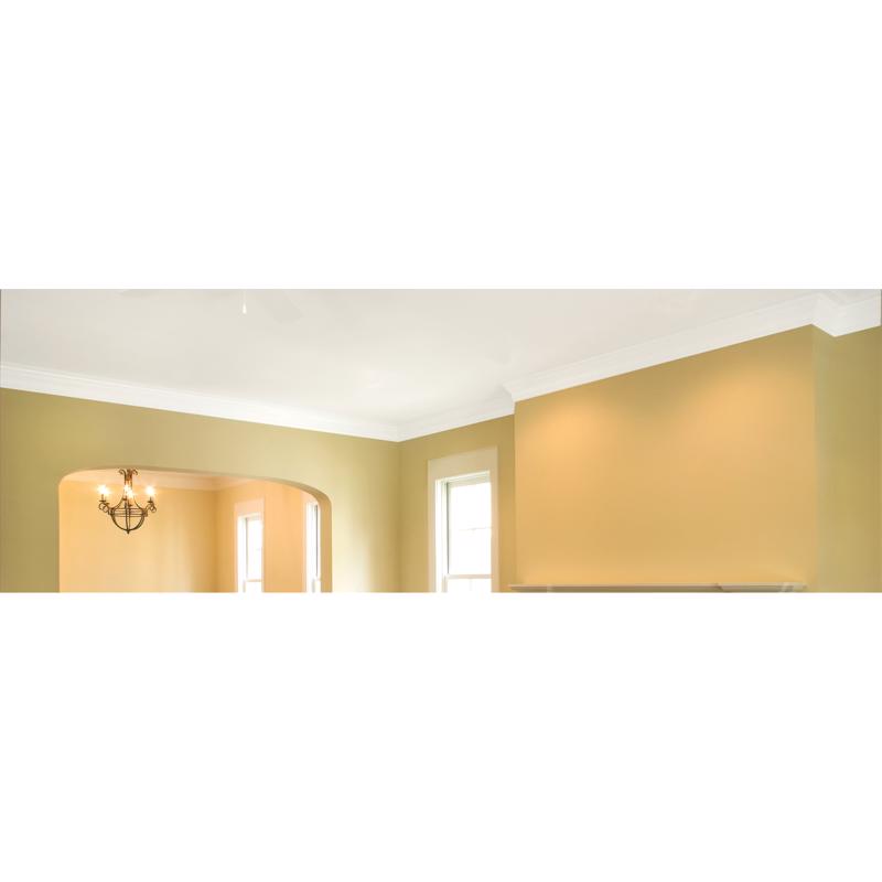 Zinsser Flat Bright White Water-Based Ceiling Paint and Primer in One Interior 1 gal, Pack of 2