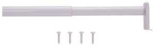 ProSource 21012PHX-PS Adjustable Closet Rod, 18 to 30 in L, Steel