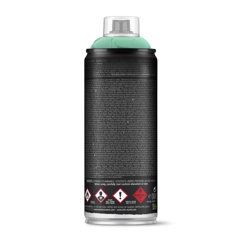 MTN Hardcore Gloss Paris Green Spray Paint 11 oz, Pack of 6