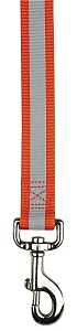 Guardian Gear ZA985 66 69 Reflective Dog Lead, 6 ft L, 1 in W, Nylon, Orange