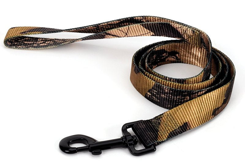 Guardian Gear 2950097 Hunting Lead, 48 in L, 1 in W, Nylon Line, Camo, Fastening Method: Spring Snap, M, L Breed