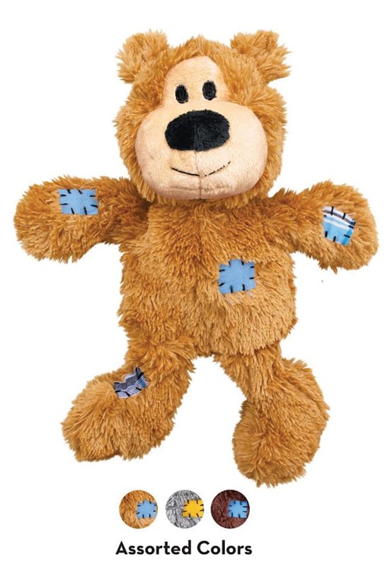 Kong Wild Knots NKR1 Dog Toy, M/L, Bear, Assorted