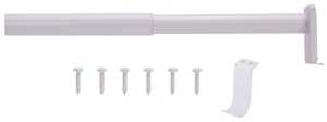 ProSource 21014PHX-PS Adjustable Closet Rod, 48 to 72 in L, Steel