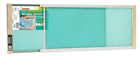 Frost King AWS1145 Window Screen, 25 to 45 in L, 10 in W, Aluminum/Polyethylene