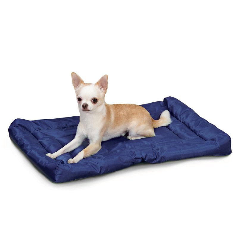 Slumber Pet ZA210 30 19 Dog Bed, 30 in L, 19 in W, Nylon Cover, Royal Blue