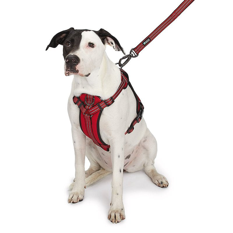 Guardian Gear ZA0031 20 83 Reflective Harness, 24 to 35 in, Fastening Method: O-Ring Strap, Nylon Harness, True Red