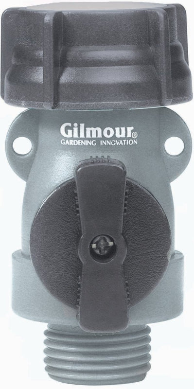Gilmour 800014-1001 Shut-Off Valve, 5/8 in, Polymer Body