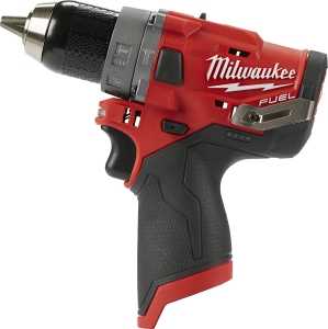 Milwaukee M12 FUEL 3404-20 Hammer Drill, Tool Only, 12 VDC, 2, 4 Ah, 1/2 in Chuck, Keyless Chuck, 0 to 25,500 bpm