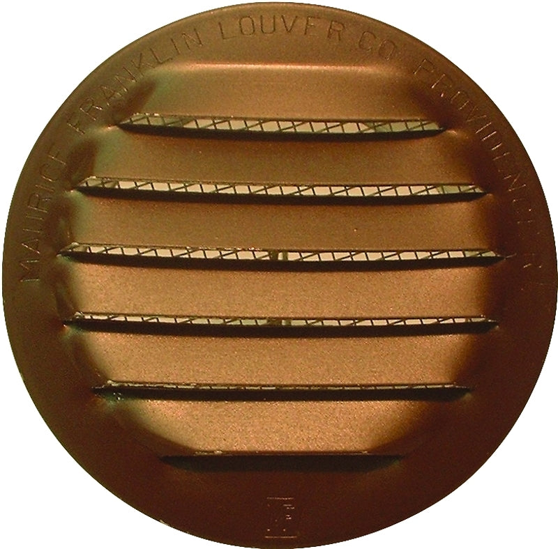 Maurice Franklin RLB-100 2 Screen Louver, 2.391 W, Aluminum, Brown
