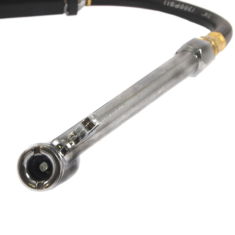Forney Plastic/Steel Standard Tire Inflator and Gauge 1/4 in. NPT 120 psi 1 pc