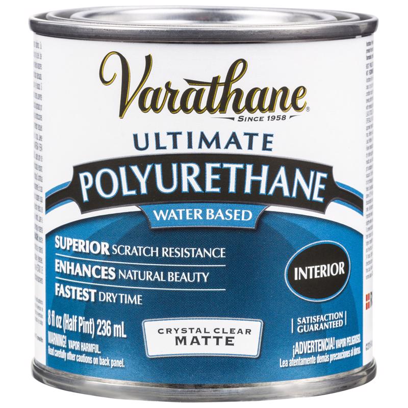 Varathane 262075 Polyurethane, Liquid, Clear, 0.5 pt, Can