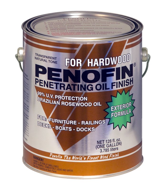 Penofin Hardwood Series F1XHWGA Penetrating Stain, Hardwood, Liquid, 1 gal, Pack of 4