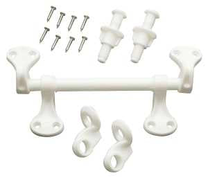 Plumb Pak PP835-36 Seat Hinge, Plastic, White