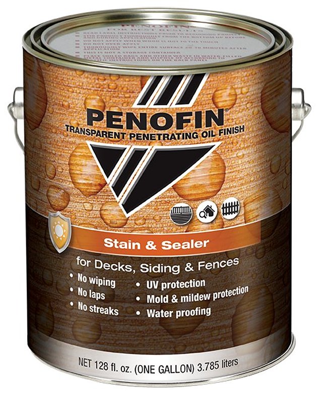 Penofin FSSNAGA Penetrating Oil Finish Stain and Sealer, Matte, Natural, Liquid, 1 gal, Pack of 4
