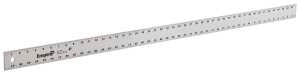 Empire 4004 Straight Edge Ruler, 48 in L, 2 in W, Inch Graduation, Aluminum, 2 in W