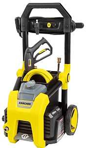 Karcher 1.106-210.0 Electric Pressure Washer, 1-Phase, 13 A, 120 V, 1900 psi Operating, 1.2 gpm, Turbo Nozzle, Black