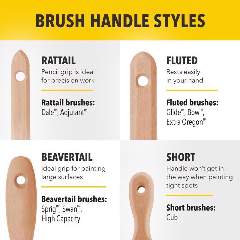 Purdy Pro-Extra Dale 2-1/2 in. Stiff Angle Trim Paint Brush