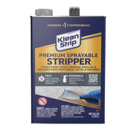 Klean Strip Sprayable Fast Paint and Varnish Stripper 1 gal, Pack of 4