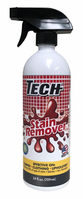 Tech No Scent Multi Purpose Stain Remover 24 oz Spray, Pack of 6