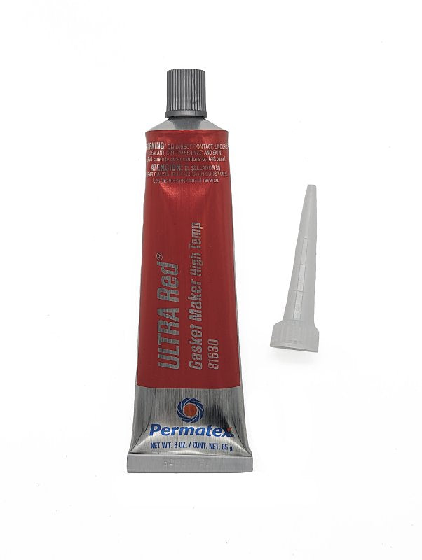Permatex Ultra Red 81630 Gasket Maker, 3.35 oz, Paste