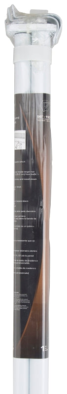 ProSource 21090PHX-PS Adjustable Closet Rod, 96 to 150 in L, Steel