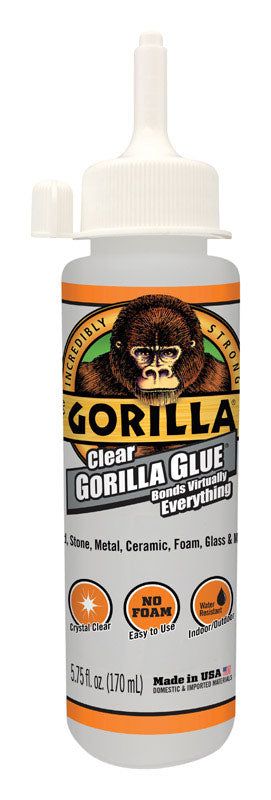 Gorilla High Strength Clear All Purpose Adhesive 5.75 oz