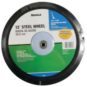 Arnold 1275-B Tread Wheel, Semi-Pneumatic, For: Lawn Mowers, Steel