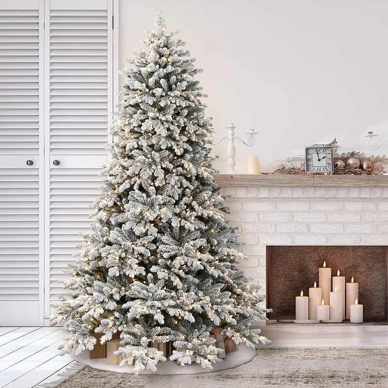 Hometown Holidays 301-RMDDF-75QC8 Pre-Lit Royal Majesty Christmas Tree, 7-1/2 ft H