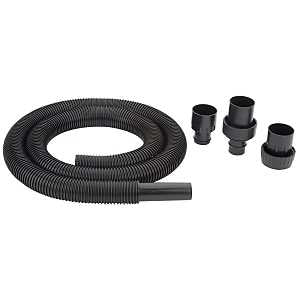 Shop-Vac 9050533 Vacuum Hose, 1-1/2 in OD, 8 ft L, Plastic